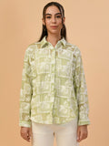 Albion Premium Ladies Green Casual Top