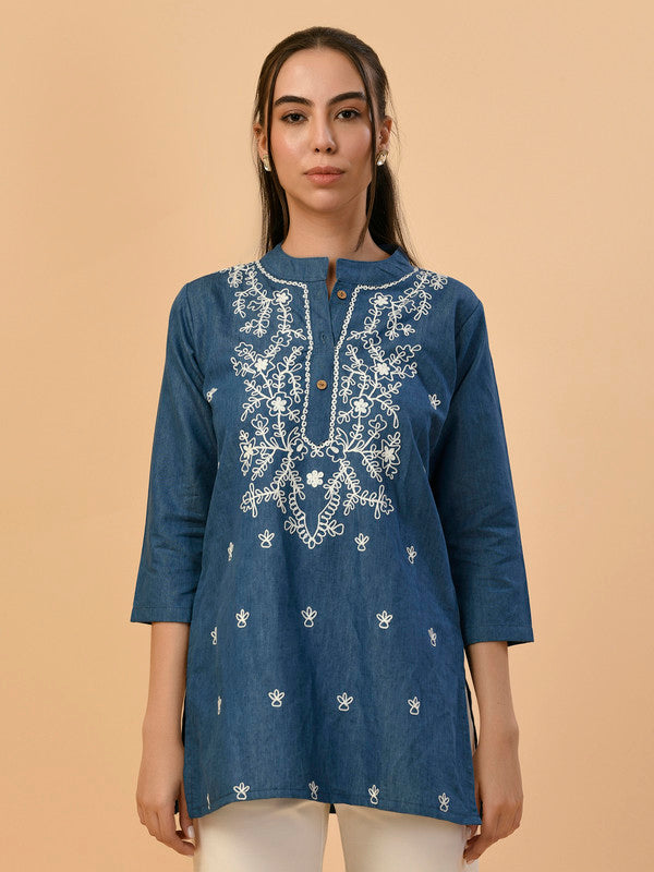 Albion Premium Ladies Denim Casual Top