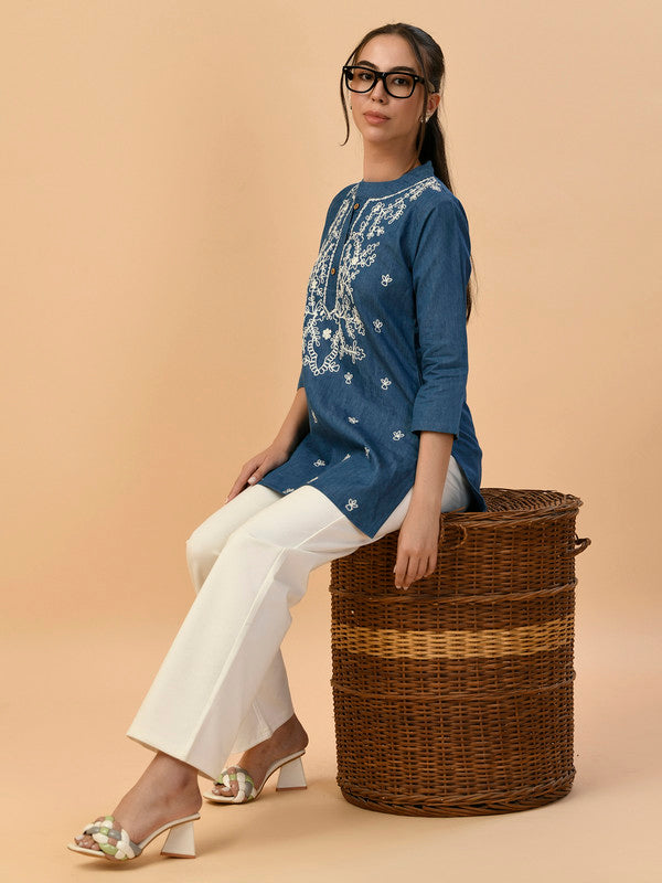 Albion Premium Ladies Denim Casual Top