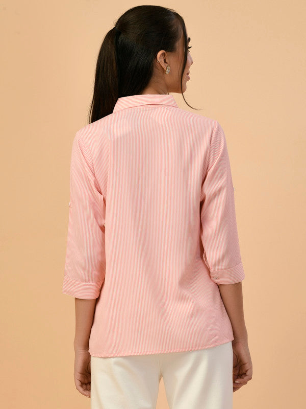 Albion Premium Ladies Peach Casual Top