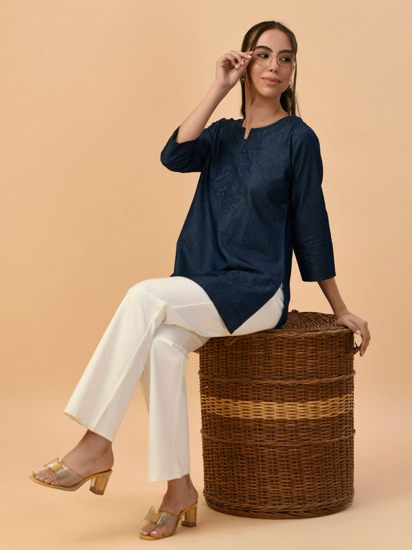 Albion Premium Ladies Denim Casual Top