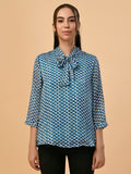 Albion Premium Ladies Blue Casual Top