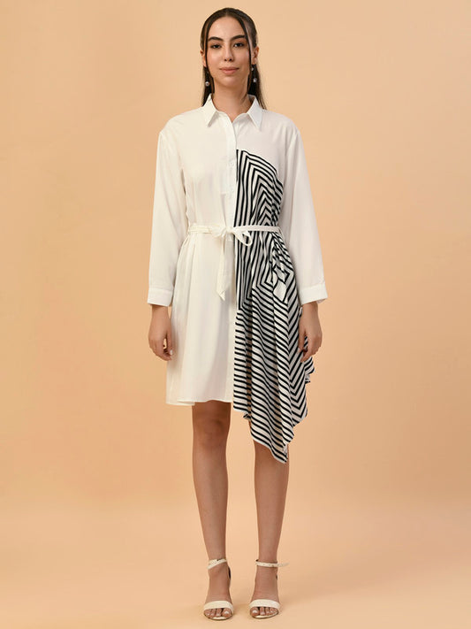 Albion Premium Ladies White Casual Top