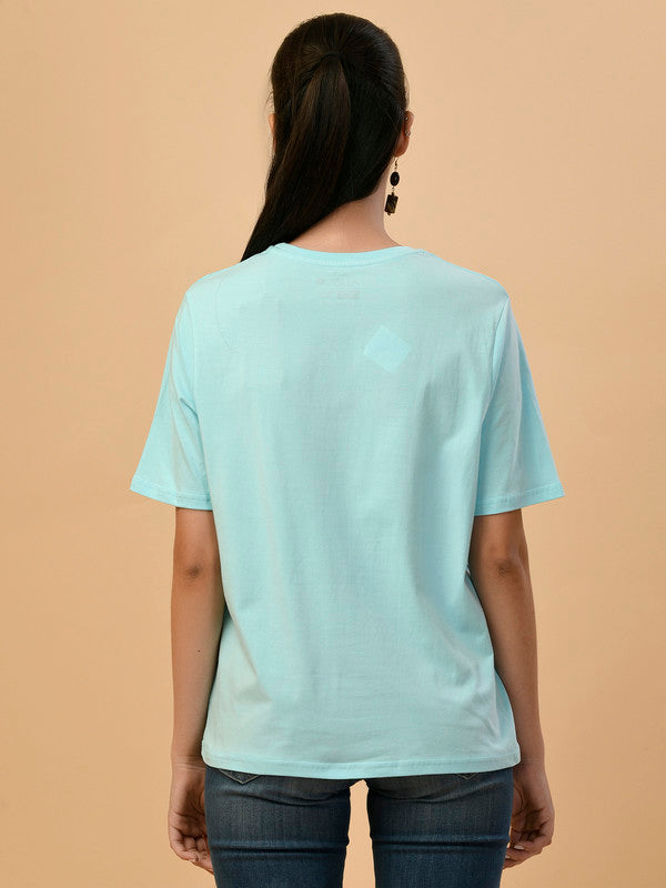 Albion Premium Ladies Aqua Regular T-Shirt