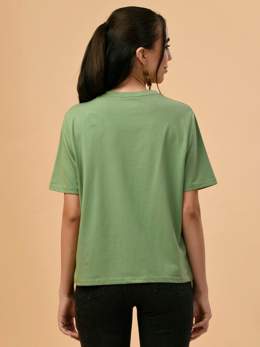 Albion Premium Ladies L.Green Regular T-Shirt