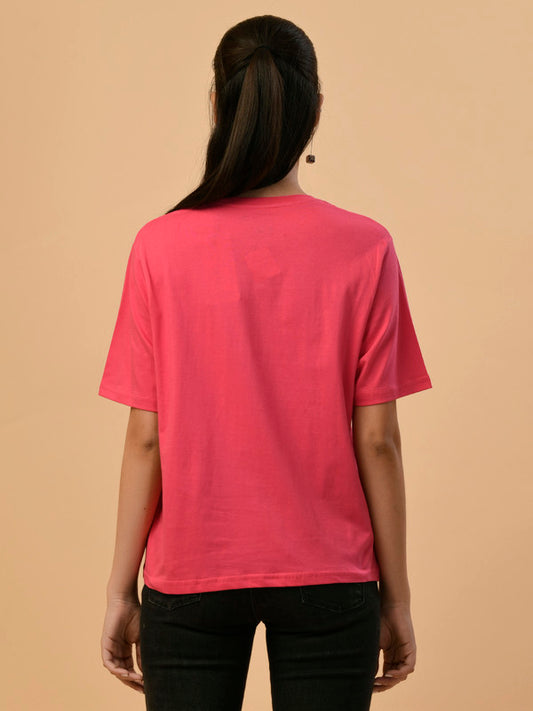 Albion Premium Ladies H.Pink Regular T-Shirt