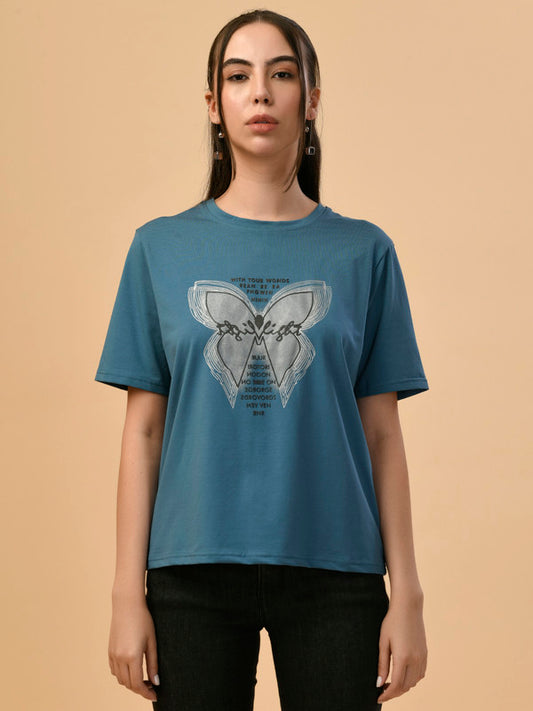 Albion Premium Ladies Teel Regular T-Shirt