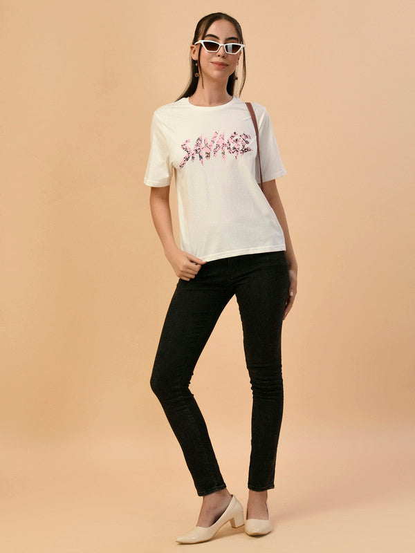 Albion Premium Ladies D.White Regular T-Shirt