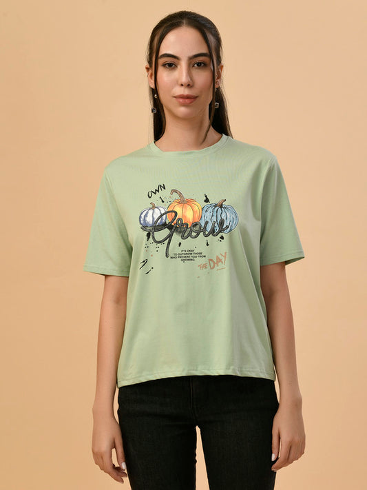 Albion Premium Ladies L.Green Regular T-Shirt