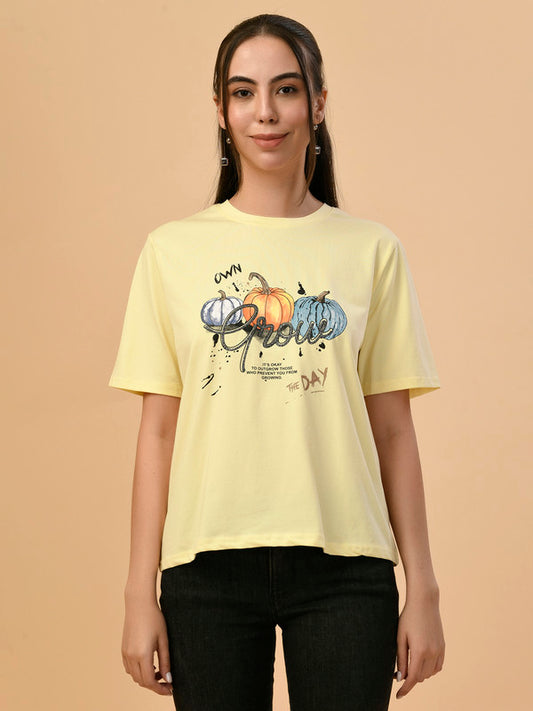 Albion Premium Ladies Lemon Regular T-Shirt