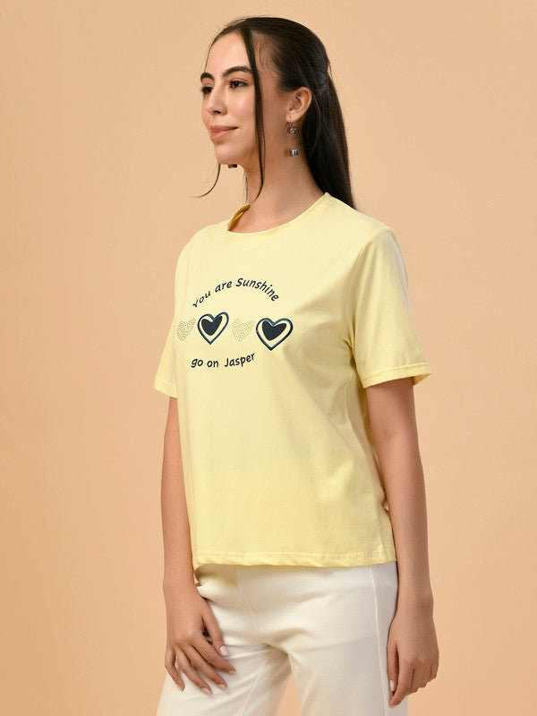 Albion Premium Ladies Lemon Regular T-Shirt