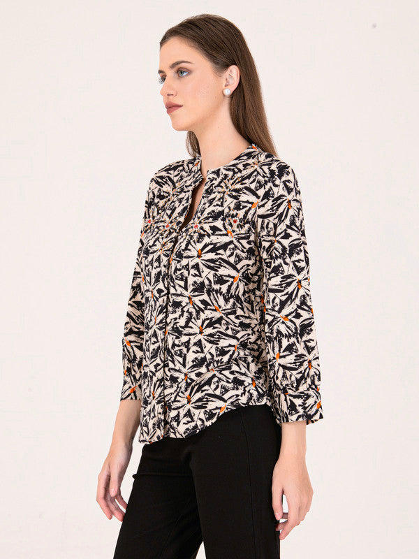 Albion Women Print Smart Top