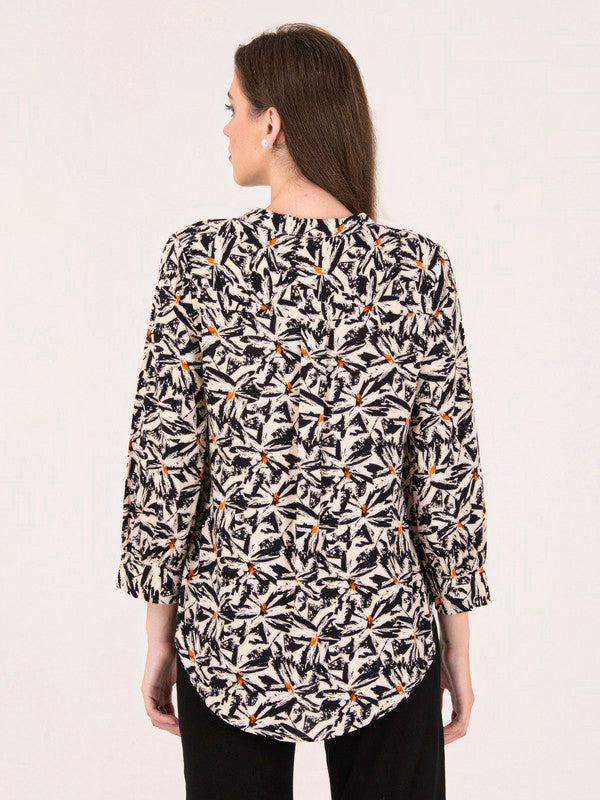 Albion Women Print Smart Top