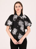 Albion Women Black Smart Top