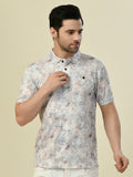 Albion Premium Pro-Zed Grey Men T-Shirt