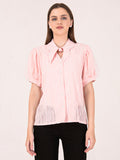 Albion Women Pink Smart Top