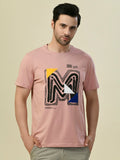 Albion Premium Cyan D Pink Men T-Shirt