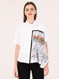Albion Women White Smart Top