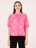 Albion Women Pink Smart Top