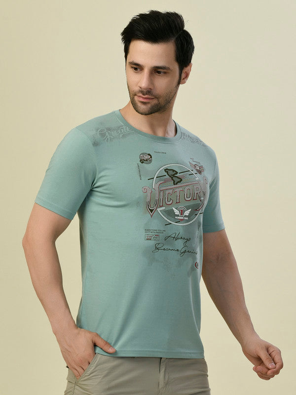 Albion Premium Pro-Zed Blue Men T-Shirt