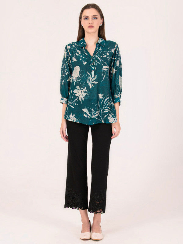 Albion Women Green Smart Top