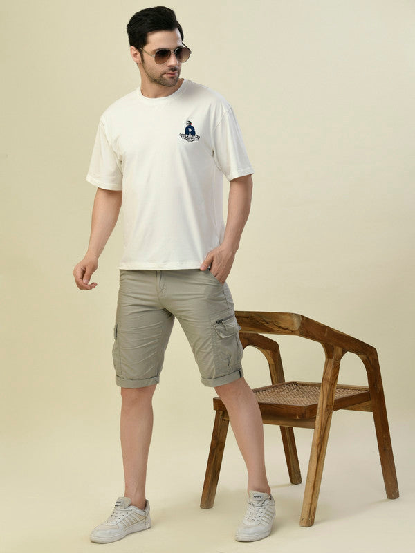 ALBION PREMIUM BEEVEE LT.GREY Men SHORTS