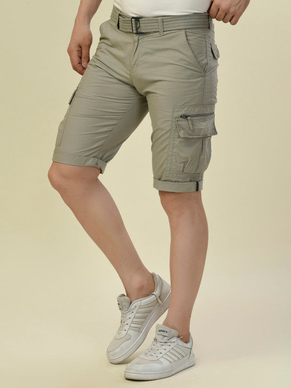 ALBION PREMIUM BEEVEE LT.GREY Men SHORTS