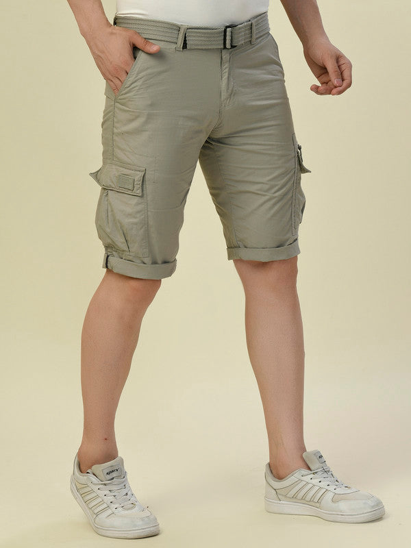 ALBION PREMIUM BEEVEE LT.GREY Men SHORTS