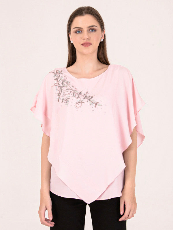Albion Women Pink Smart Top