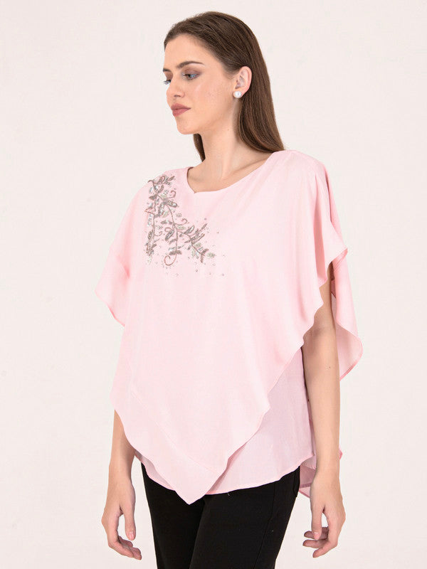 Albion Women Pink Smart Top