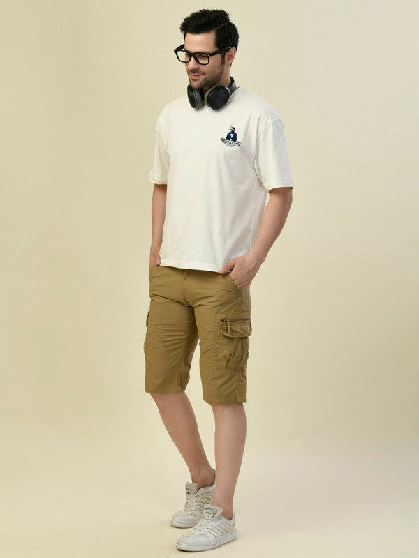 ALBION PREMIUM BEEVEE KHAKI Men SHORTS