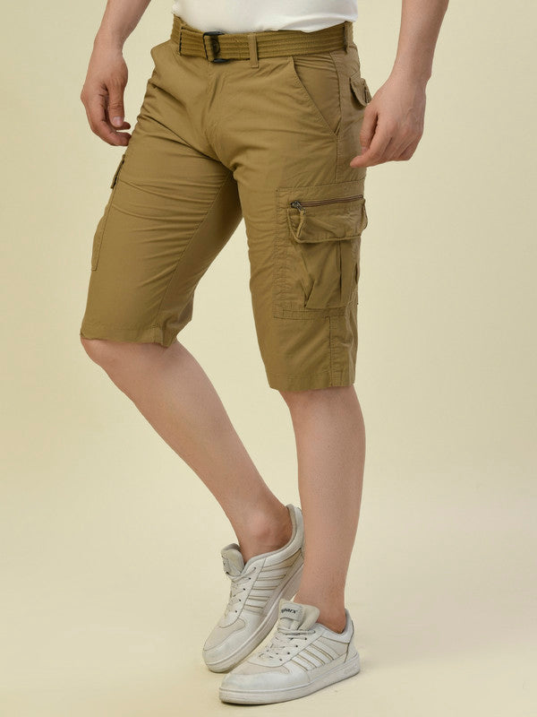 ALBION PREMIUM BEEVEE KHAKI Men SHORTS