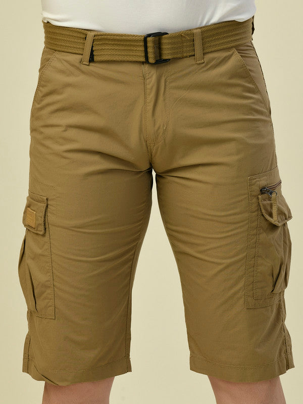 ALBION PREMIUM BEEVEE KHAKI Men SHORTS