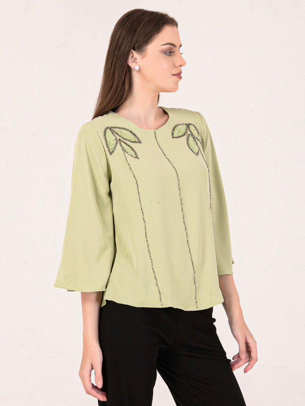 Albion Women P Green Smart Top
