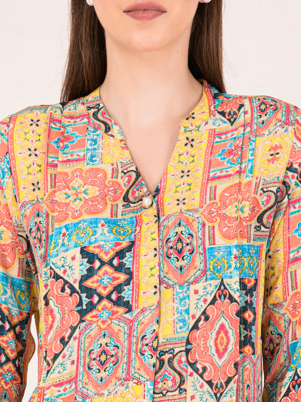 Albion Women Yellow Smart Top