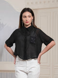 Albion Smart Ladies Black Top