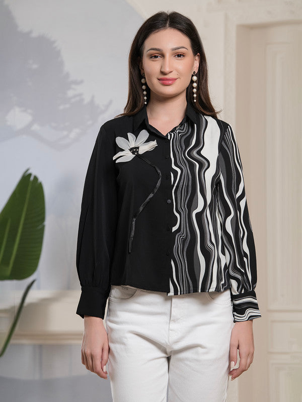 Albion Smart Ladies Black Top