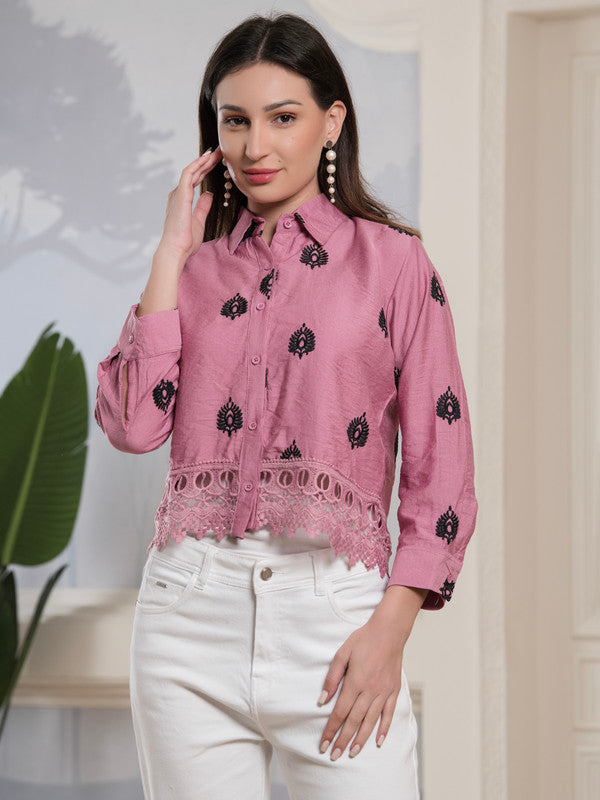Albion Smart Ladies Pink Top