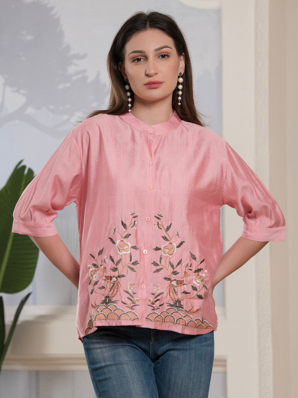 Albion Smart Ladies Peach Top