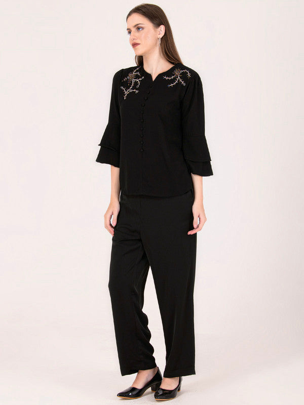 Albion Women Black Smart Co-ord sets
