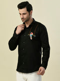 Albion Premium Manzon Black Men Shirt
