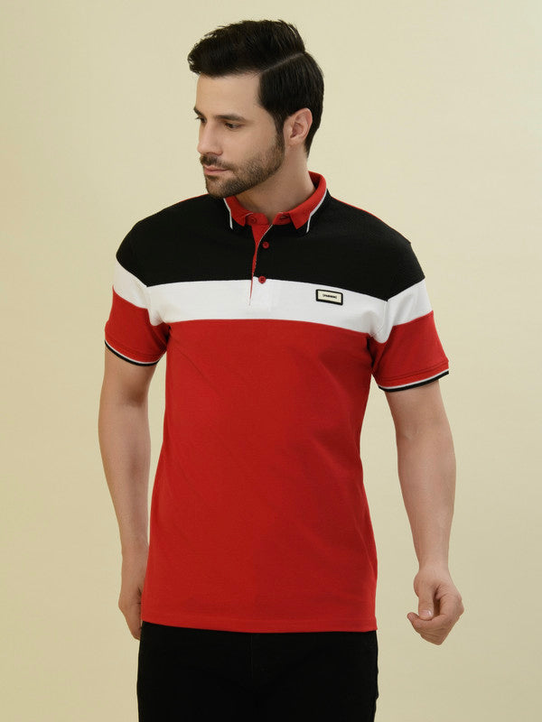 Albion Premium Men 21 Maroon T-Shirt