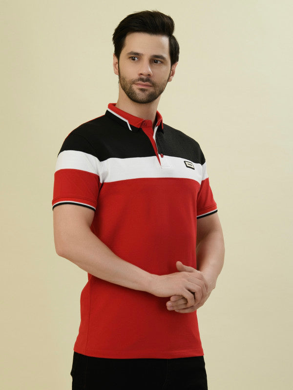 Albion Premium Men 21 Maroon T-Shirt