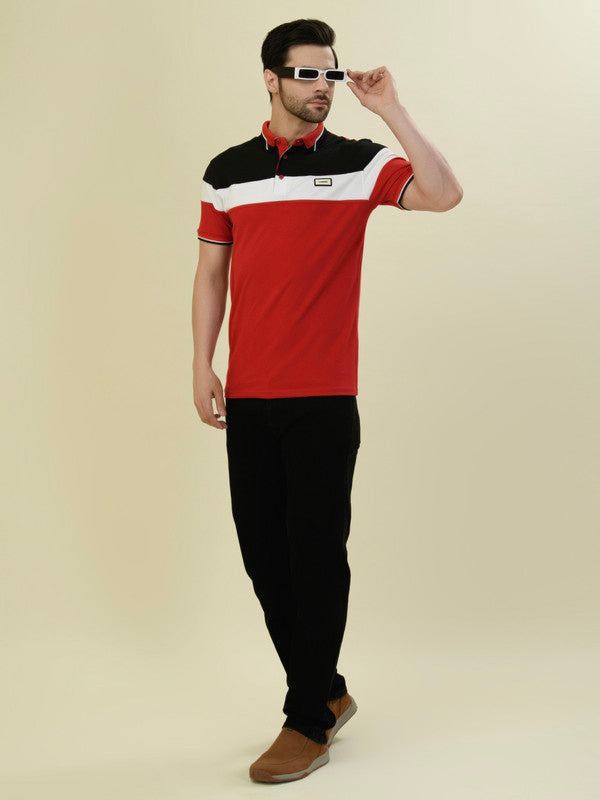 Albion Premium Men 21 Maroon T-Shirt