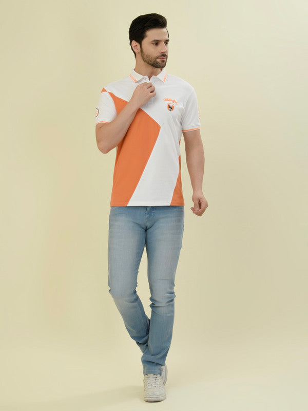 Albion Premium Men 6 Orangexwhite T-Shirt