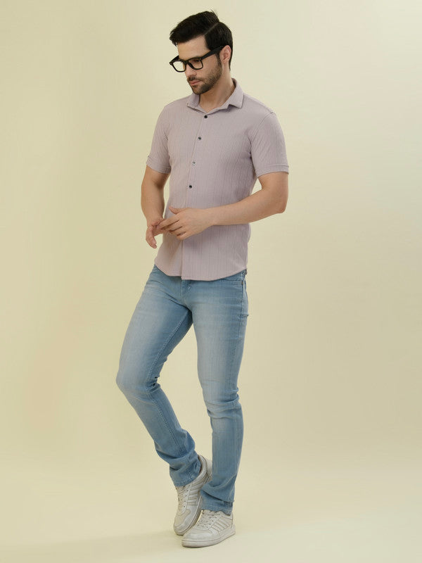 Albion Premium Men 8 Mauve Shirt Hs