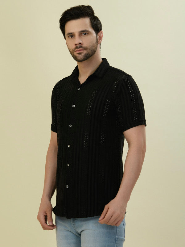 Albion Premium Men 3 Black Shirt Hs