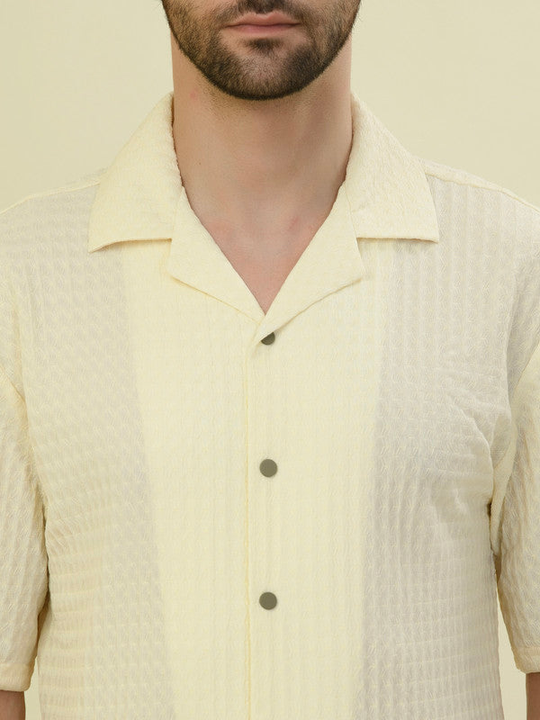 Albion Premium Men Lemon Shirt Hs