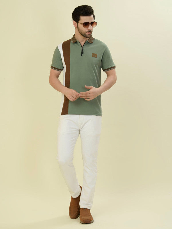 Albion Premium Men 33 Woodline Olive T-Shirt