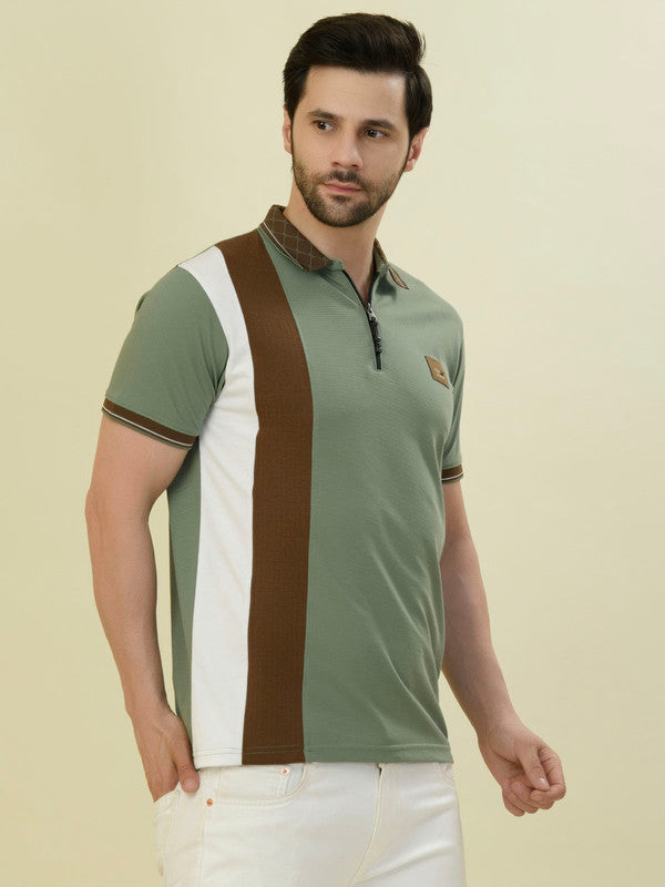 Albion Premium Men 33 Woodline Olive T-Shirt